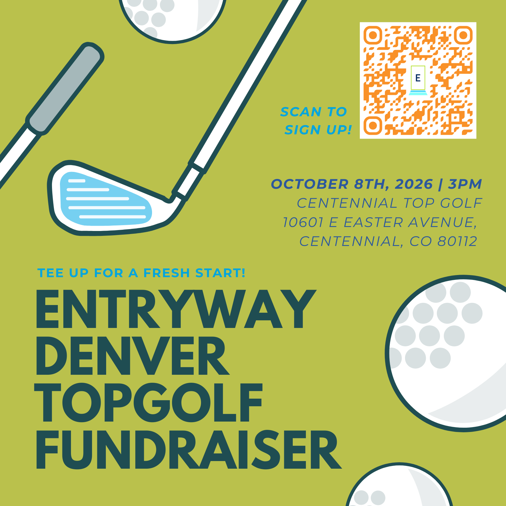 Entryway Denver Topgolf Fundraiser 2026