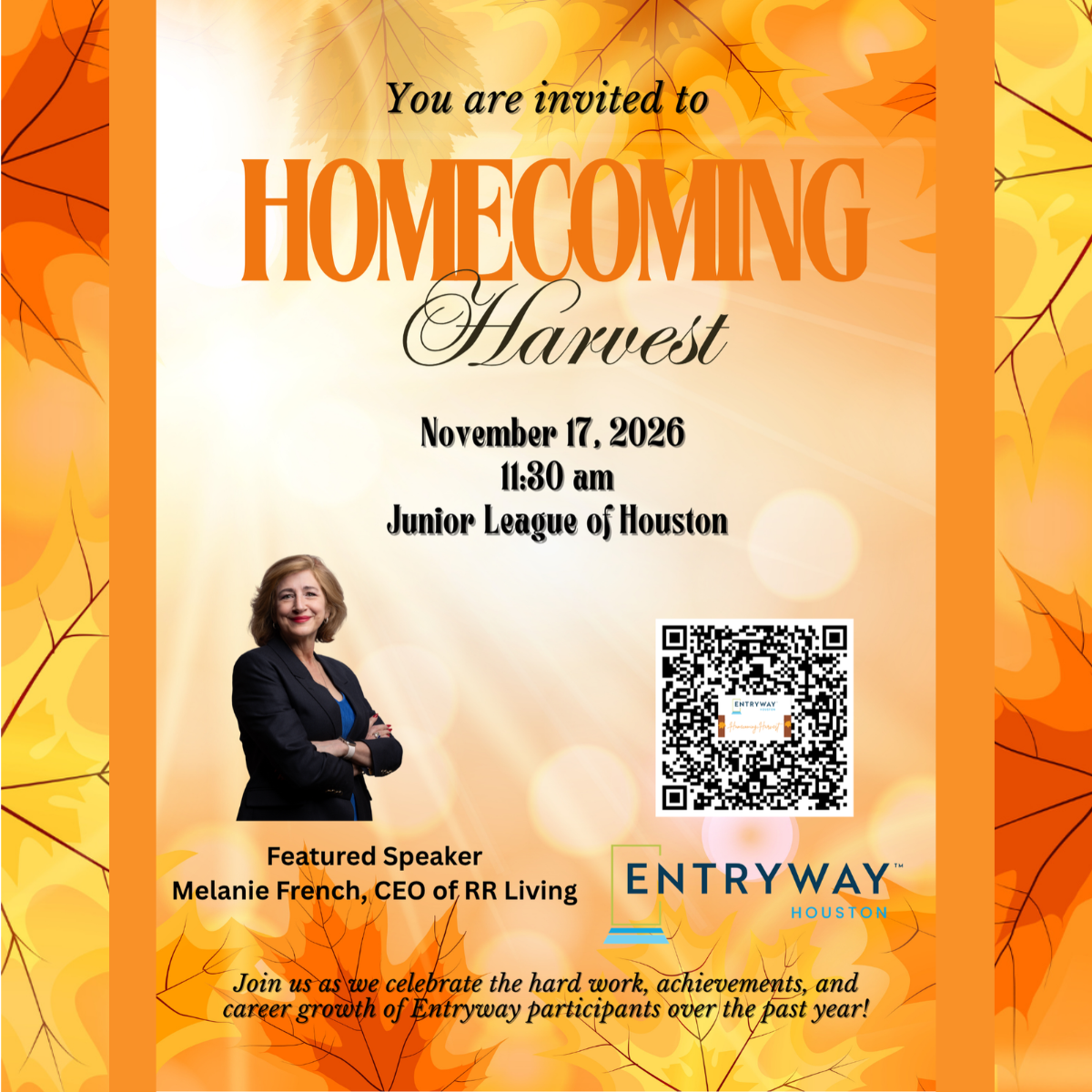 Entryway Houston Luncheon featuring Melanie French