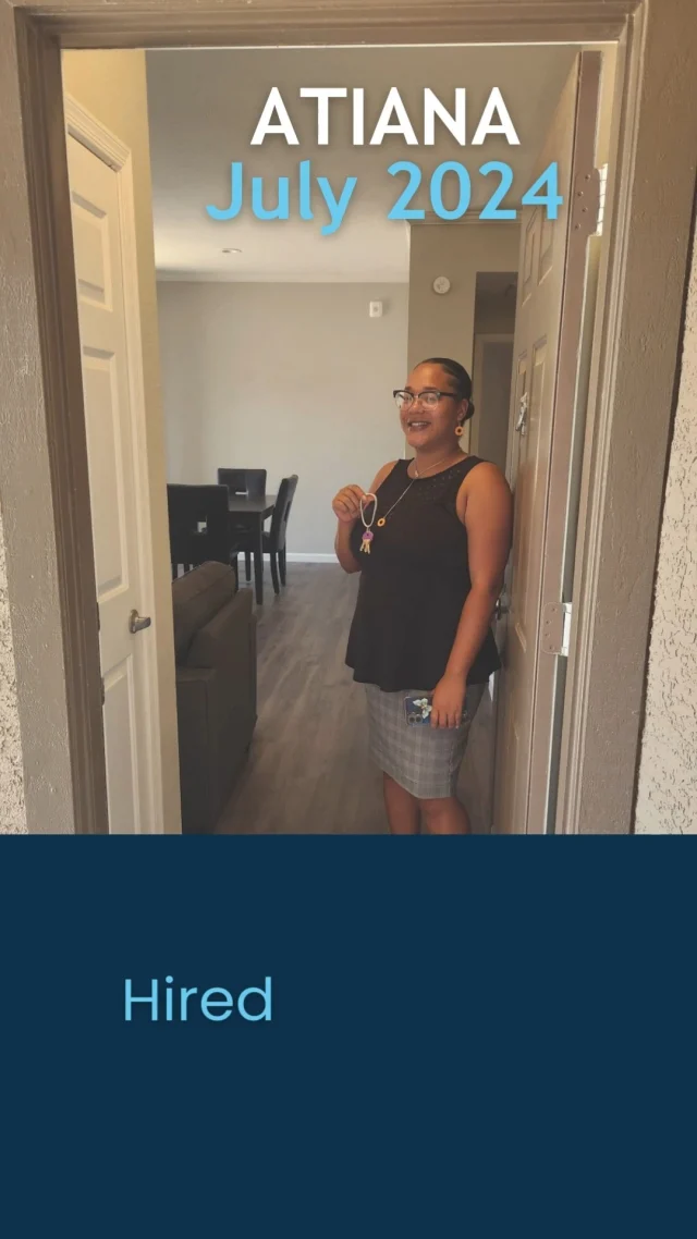 🌟 From Homelessness to Leadership!
After losing her housing, single mom Atiana found safety at @Maggies_Place and joined #EntrywayArizona. In just one year, she:
✅ Earned certifications
✅ Became a Leasing Agent at @GreystarApartments 
✅ Got 2 raises + a promotion to Assistant Community Manager
✅ Celebrated her one-year work anniversary & graduation from Entryway

Now she’s thriving in a #multifamilycareer, inspiring other moms, and building a brighter future for her family. 💙

#SecondChances #WorkAnniversary #EconomicStability