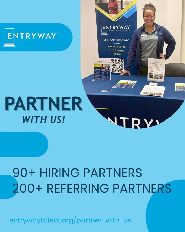 At Entryway, we know that meaningful employment and stable housing are the foundation for lasting change.

Every day, we connect individuals facing homelessness with life-changing opportunities: careers, homes, and the chance to thrive.

With the help of 200+ referring partners and 90+ multifamily hiring partners, we’re building stronger communities and transforming lives across the country. 

We can’t do it alone. 🤝 Join us!

Become a partner and help open doors to careers, housing, and hope.
👉 Learn more about partnering with Entryway: entrywaytalent.org/partner-with-us/ 

#PartnerWithUs #CommunityImpact