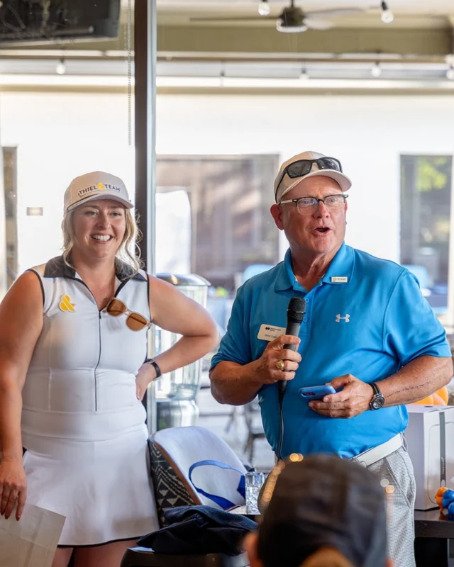 Our deepest thanks to @ThielandTeam for selecting @EntrywayNorthTexas as the beneficiary of #THIELCon2025! This gift helps lift North Texas individuals and families out of homelessness and into stable careers and housing. 🙌🏼

We join North Texas City Advisory Board Chair Steve Cagle, pictured here with Thiel & Team Co-President, Paige Byrd, in recognizing the hard work that Thiel & Team puts into creating such a fun, and meaningful event. 

Thanks also to CAB member and Thiel & Team CMO Jim Rainbolt-Bailey who is forever making connections and keeping Entryway North Texas in front of our best partners and supporters. 

💡Want to connect with this amazing Entryway team, your #multifamily colleagues, AND get a leg up on 2026? Join us for the 2026 #NorthTexasMultifamilyForecast on November 19. More info at EVENT link in bio. 

#CommunityImpact