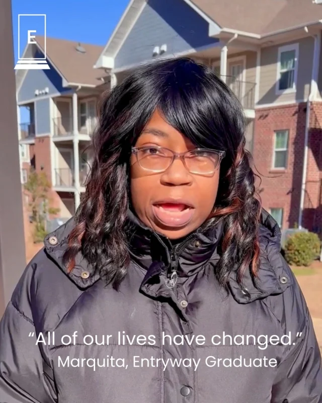 When one parent finds stability, an entire family feels the impact. 💞

On average, 40% of our hired and housed participants have families who also benefit from stable income and housing, creating ripple effects far beyond the job itself.

Marquita has seen this firsthand. With her multifamily career and a stable home, her son is thriving with the consistency every child deserves.

This is why partnership matters. The Entryway model creates lasting change for families. Join us and be part of the impact! https://entrywaytalent.org/ 

@EntrywayNC #Multifamily #EntrywayImpact #CreatingStability