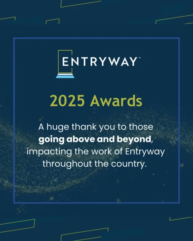 A huge thank you to all the Entryway 2025 Award winners! 🏆 
Your support provided the funding, partnership, time, resources, and talent needed to fulfil our mission in an incredibly impactful way. 

#EntrywayImpact #2025Awards #CommunityPartners