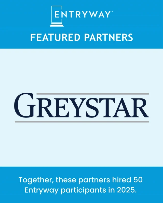 🎉 Celebrating Partnership & Impact! 
We’re excited to highlight our Featured Program Partners, each hiring three or more Entryway participants throughout the year. Together, these companies hired 50 Entryway participants in 2025, opening doors to opportunity, career growth, and brighter futures. 
• @GreystarApartments 
• @AssetLiving 
• Pedcor Management Corporation 
• @BridgePropertyManagement 
• @IRTLiving 
• @MissionRockRes 
• GWR Management

👏 Thank you to each organization for believing in talent over barriers and for championing meaningful employment pathways. Your collaboration fuels our mission and transforms lives.

💡 To companies looking to expand your talent strategy: let’s talk! Partner with Entryway to hire skilled, motivated professionals who are ready to make an impact.

🤝 Learn more and join our 90+ #multifamily partners in making a difference: https://entrywaytalent.org/program-partners/

#CommunityPartners #WorkforceDevelopment #EntrywayImpact