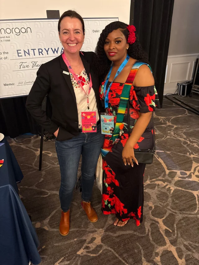 Thank you for having us, @themorgangroupinc! 

Earlier this month, our @entrywayhouston team attended the 2026 Morgan Leadership Conference, where we were recognized as the 2026 Morgan Gives Back partner.

What a great opportunity to connect with the Morgan community and celebrate our partnership.

👉 Learn more about our work in the Houston area and how you can get involved: entrywaytalent.org/houston

#MultifamilyImpact #CommunityPartners