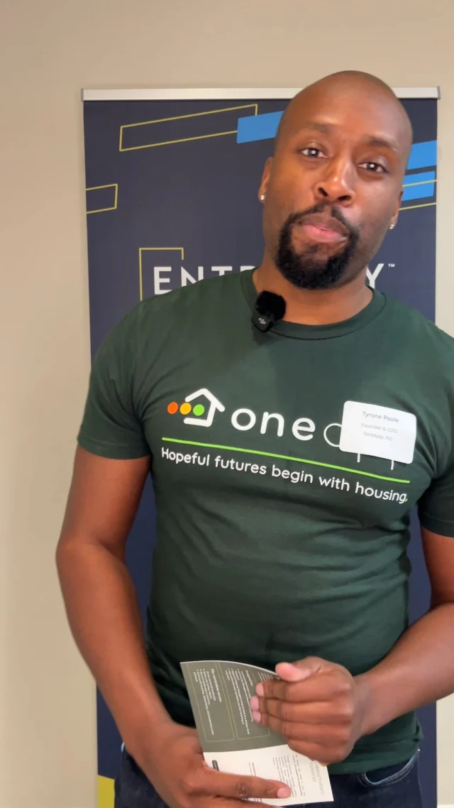 Yesterday's Entryway breakfast sponsored by @OneAppRentals helped us kick off #Apartmentalize with new friends and a bunch of the best partners we could ever ask for. We're looking for more people like OneApp CEO and Entryway national board member, @poole.tyrone who are ready to learn and get engaged! 

It could be you. . .
DM us to get involved!
#Multifamily #EntrywayImpact #SuccessStories