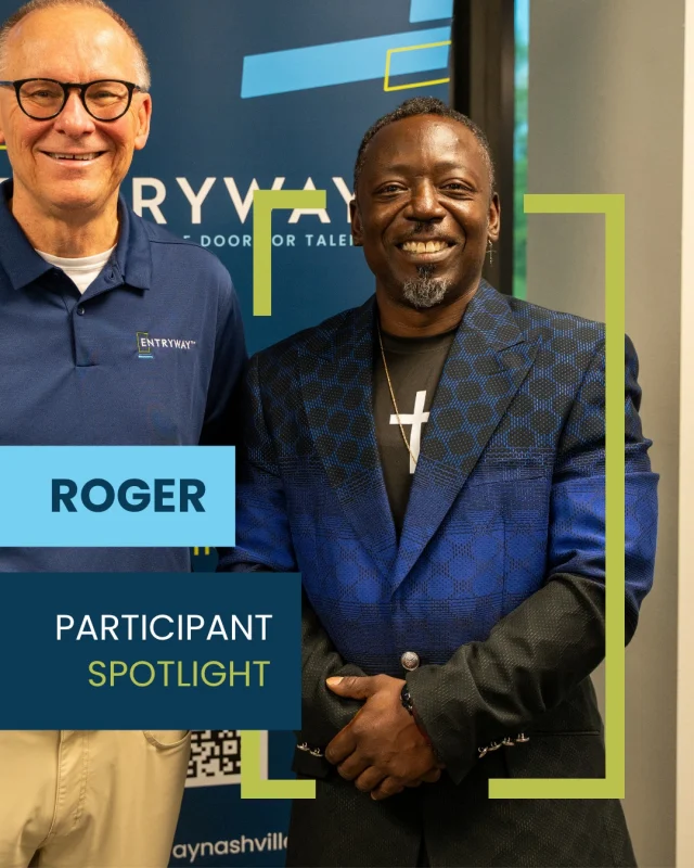 Another Entryway success story: Roger

When Roger first came to #EntrywayNashville, he was facing homelessness. With a work history of mostly unstable employment, he often felt overlooked. He wanted stability but did not know where to find it.

Roger came to Entryway hoping for a new start. He worked hard to complete his training and, in April 2026, was hired as a maintenance tech with @freemanwebbcompany.

Roger loves his job and the career he’s stepping in. He says, “The people in my community got much respect and love for me. Since I’ve been...with Entryway, everything had just been lovely.” 💙

At Entryway, we don’t judge people by their circumstances. Instead, we provide the chance for participants like Roger to rebuild their lives and achieve stability.

#ParticipantSpotlight #EntrywayImpact #WorkforceDevelopment