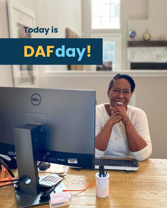 October 8 is DAF Day! It’s your chance to join the nationwide wave of impact.

Your DAF gifts help Entryway open doors for more participants to achieve economic stability.

👉 Give now: contact your DAF advisor and send a gift to Entryway (47-1004312).

#DAFDay #DonateNow